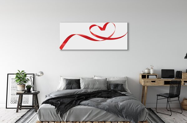 Tablouri canvas inima panglică