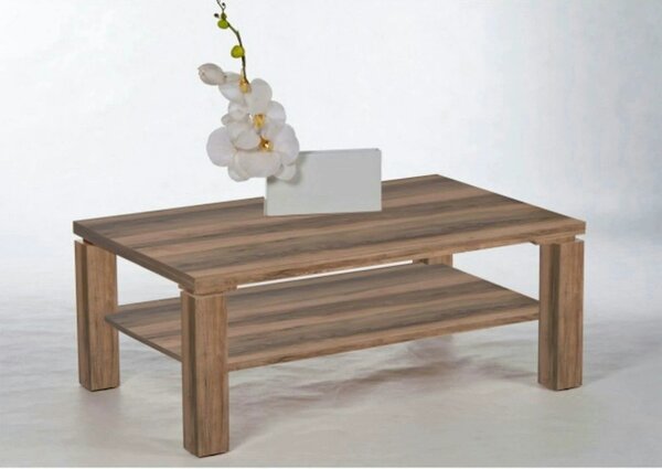 Masuta cafea RUBIK, nuc, PAL, 110X70X43 cm