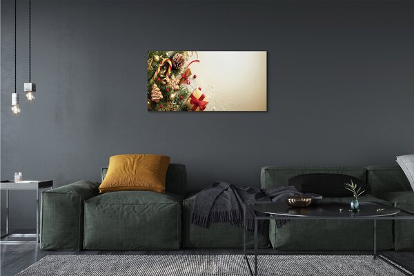 Tablouri canvas Nuiele Cadouri de turtă dulce conuri