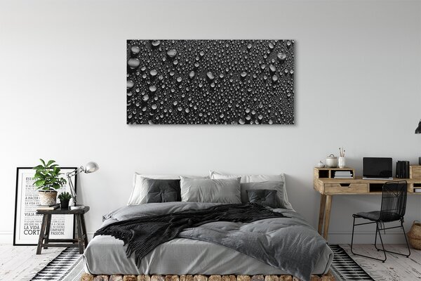 Tablouri canvas Picături de apă macro