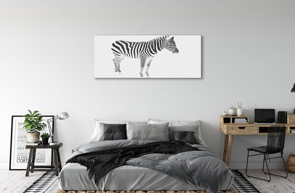 Tablouri canvas zebră pictat