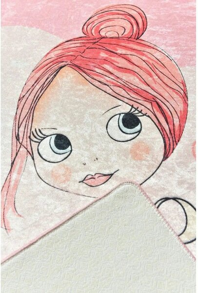 Covor PRETTY, 100x160 cm, forma dreptunghiulara, poliester/stofa catif