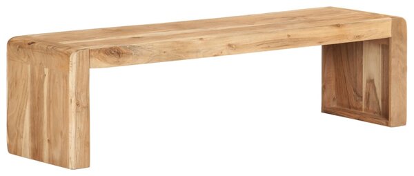 Comodă TV, 120x33x33 cm, lemn masiv de acacia