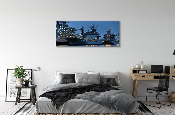 Tablouri canvas Navele cer mare