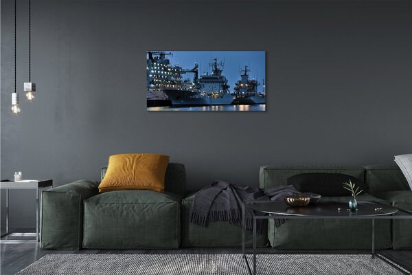 Tablouri canvas Navele cer mare