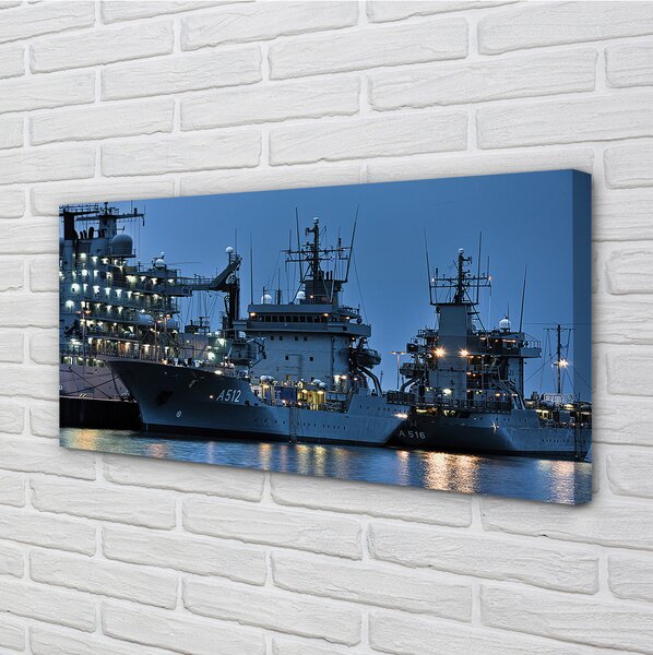Tablouri canvas Navele cer mare