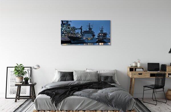 Tablouri canvas Navele cer mare