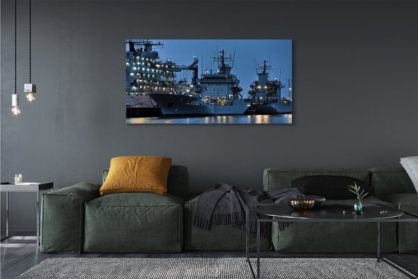 Tablouri canvas Navele cer mare