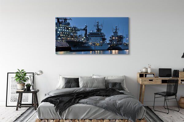 Tablouri canvas Navele cer mare