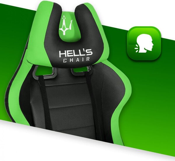 Scaun de gaming HC-1039 Green