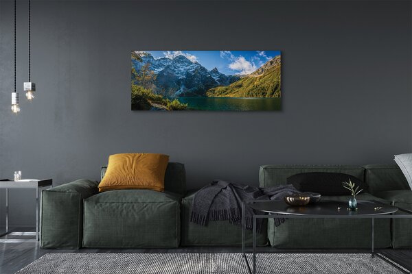 Tablouri canvas lac de munte