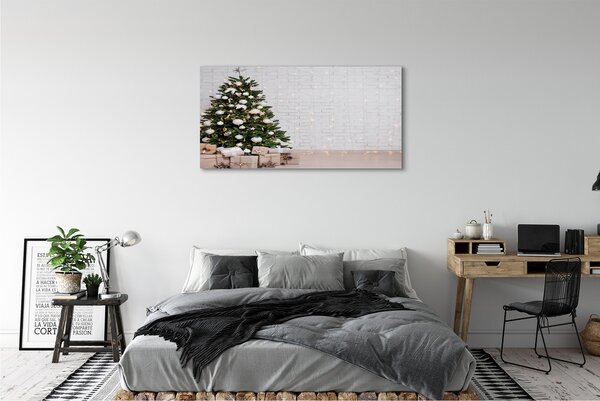 Tablouri canvas Cadouri de Crăciun decorare copac