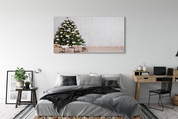 Tablouri canvas Cadouri de Crăciun decorare copac