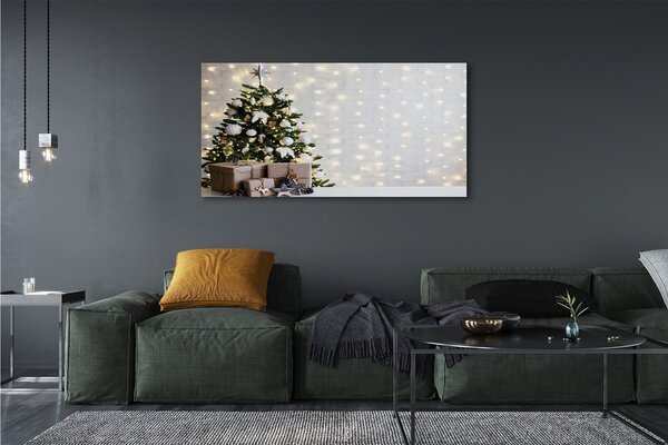 Tablouri canvas Cadouri de Crăciun decorare copac