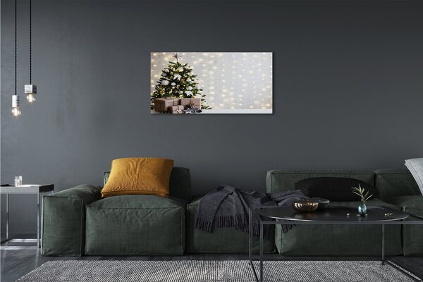 Tablouri canvas Cadouri de Crăciun decorare copac