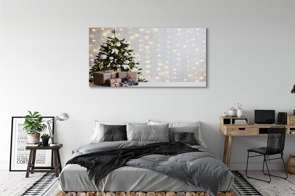 Tablouri canvas Cadouri de Crăciun decorare copac