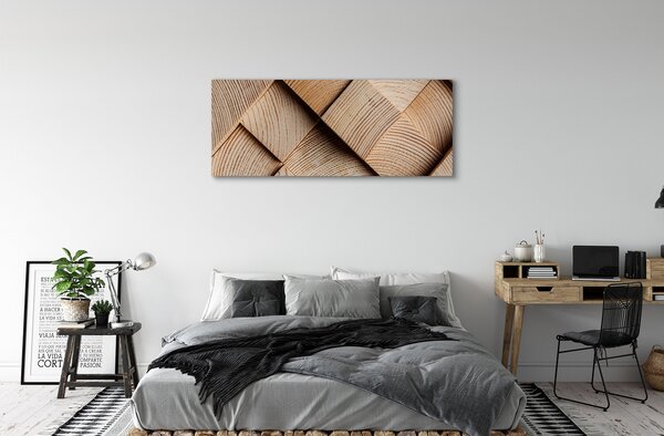 Tablouri canvas noduri de cereale din lemn