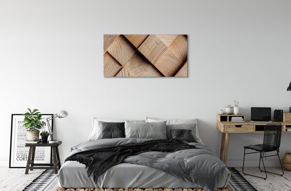 Tablouri canvas noduri de cereale din lemn
