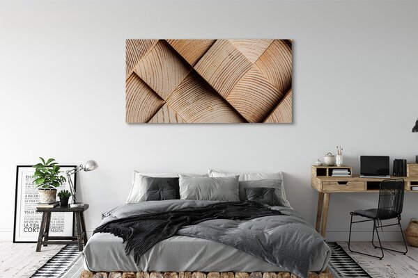 Tablouri canvas noduri de cereale din lemn