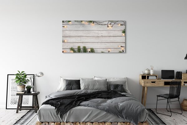 Tablouri canvas lemn Nuiele lumina