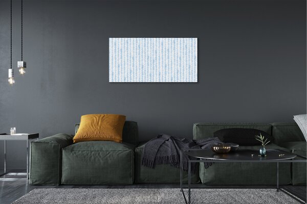 Tablouri canvas spic cu dungi albastre