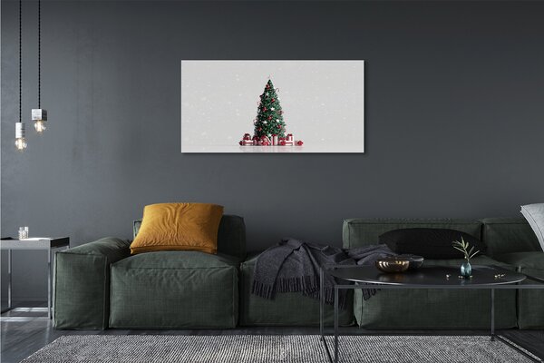 Tablouri canvas Cadouri de Crăciun decorare copac