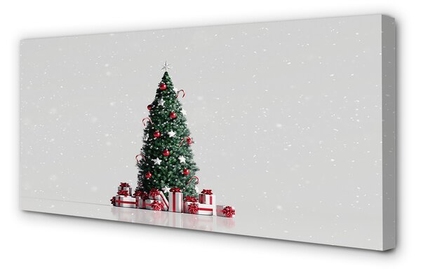 Tablouri canvas Cadouri de Crăciun decorare copac