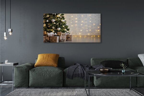 Tablouri canvas Cadouri de Crăciun decorare copac