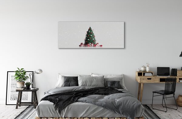 Tablouri canvas Cadouri de Crăciun decorare copac