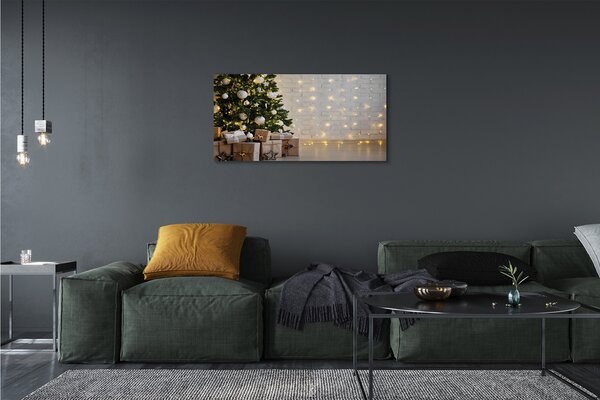 Tablouri canvas Cadouri de Crăciun decorare copac