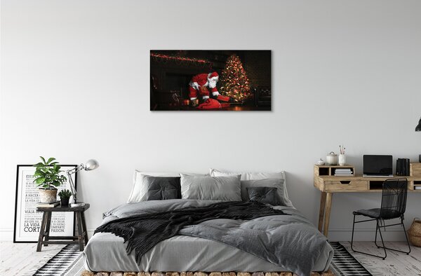 Tablouri canvas Cadouri de Crăciun decorare copac Crăciun