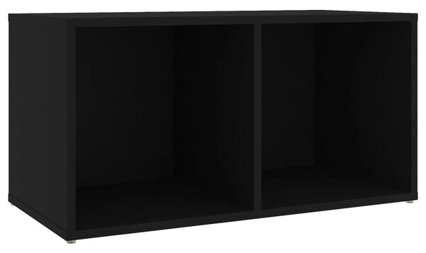 Comodă TV, negru, 72x35x36,5 cm, PAL