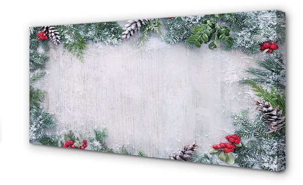 Tablouri canvas conuri de zăpadă