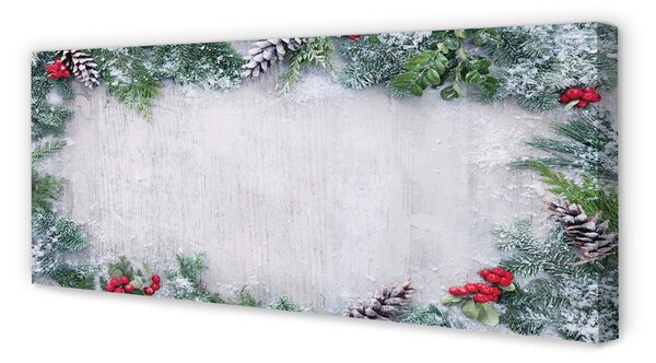 Tablouri canvas conuri de zăpadă