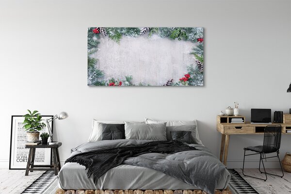 Tablouri canvas conuri de zăpadă