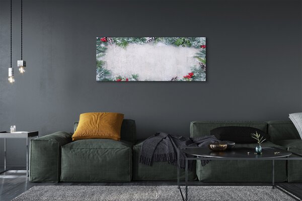 Tablouri canvas conuri de zăpadă