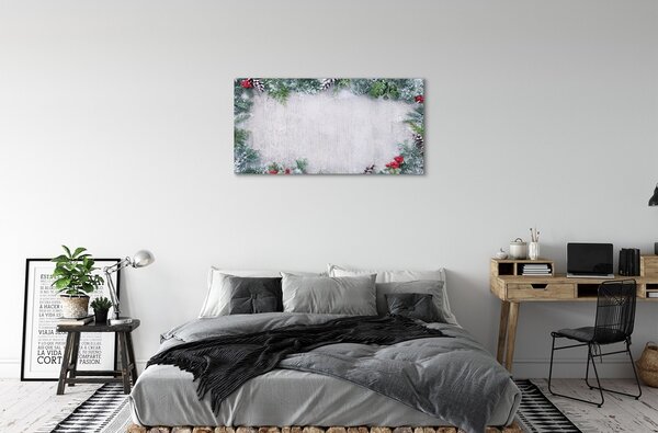 Tablouri canvas conuri de zăpadă