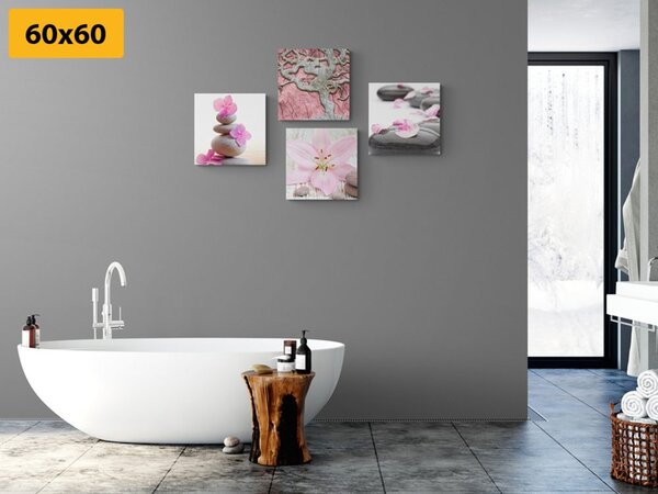Set tablouri Feng Shui în design delicat