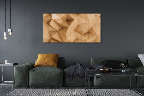 Tablouri canvas mozaic din lemn masiv