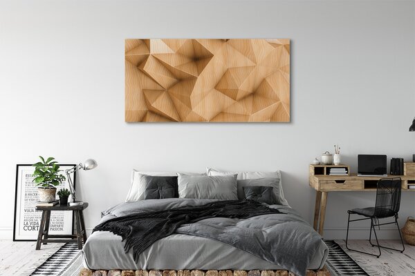 Tablouri canvas mozaic din lemn masiv