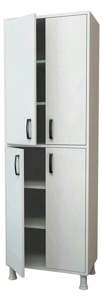 Dulap bucatarie M4-1103, alb, PAL melaminat, 63x36x191 cm