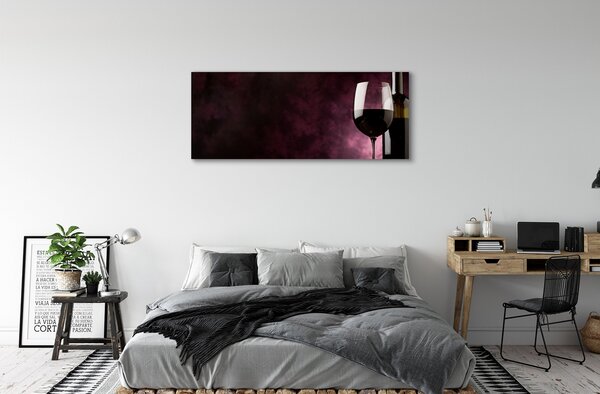 Tablouri canvas Sticlă și un pahar de FINA