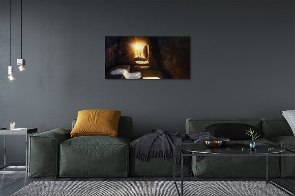 Tablouri canvas Pestera traversează soarele