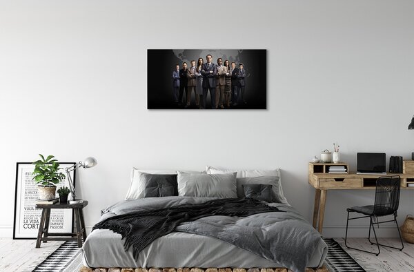 Tablouri canvas Harta poporului