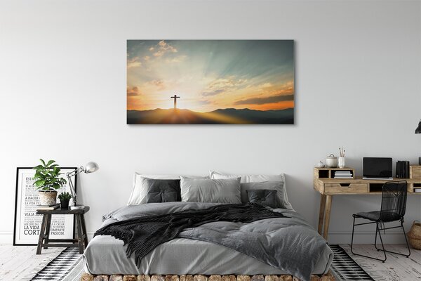 Tablouri canvas top soare Crucea