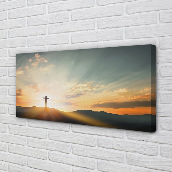 Tablouri canvas top soare Crucea