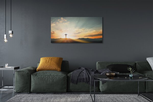 Tablouri canvas top soare Crucea