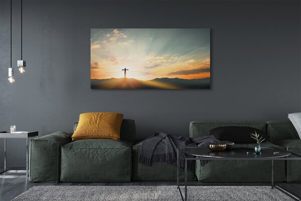Tablouri canvas top soare Crucea