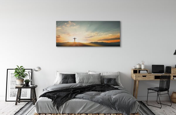 Tablouri canvas top soare Crucea