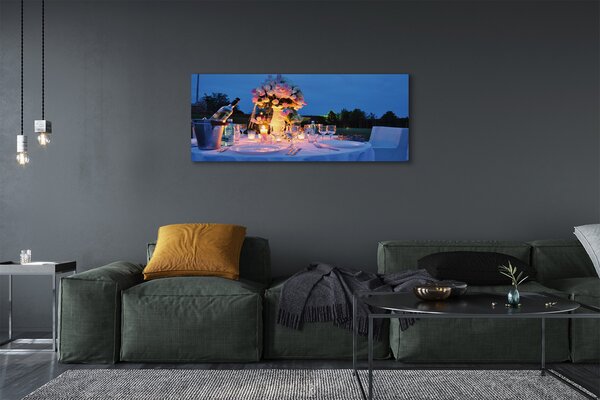 Tablouri canvas Vin Cina trandafiri lalele